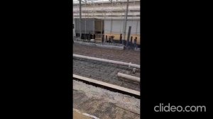 Бетон на полы линейным бетононасосом!