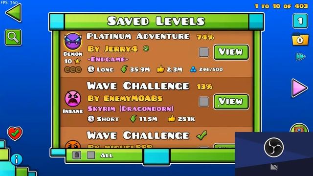 проходим демоны в geometry dash смотреть онлайн