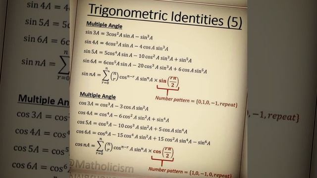 Trigonometric Identities #math#formula#sin#cos#tan#cot# board#exam#other#compititive#exam## смотреть онлайн