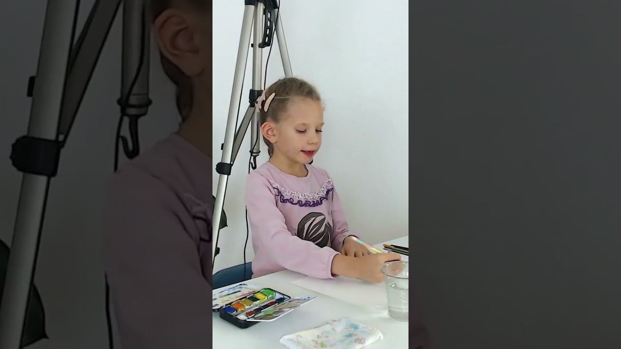 Симпатичный КОТИК в шапочке | Как НАРИСОВАТЬ КОТИКА?