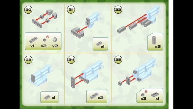 COBI Small Army WWII 2338 Flak 36/37 88 mm - instruction timelapse смотреть онлайн