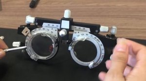 Осевая и силовая проба, подбор астигматизма