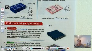 5th Grade GO Math: Lesson 11.7 Estimate Volume Pages 491-494