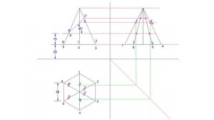 1 HEXAGONAL PYRAMID