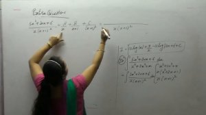 Class 12 Maths -Integration By Using Partial Fractions  Part-13