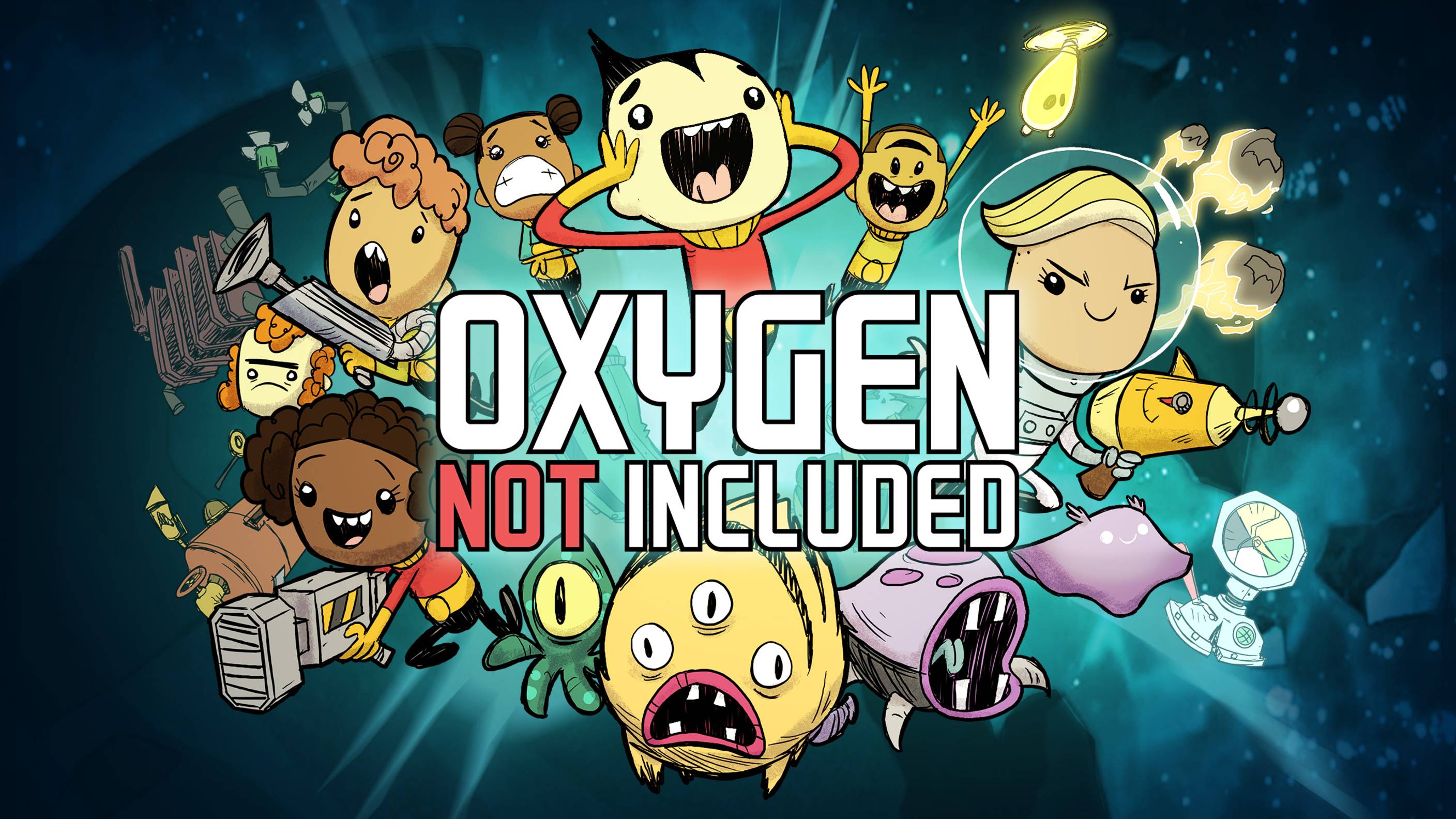 Oxygen Not Included+DLS:Spaced Out #1