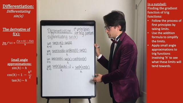 differentiating sin(x) смотреть онлайн