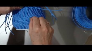 заключительная часть, сумочка для дочки из ротанга ( пруток Степной лен)