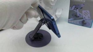 Металлическая настольная подставка для телефона, планшета вращающаяся на 360 ° ADVACHA