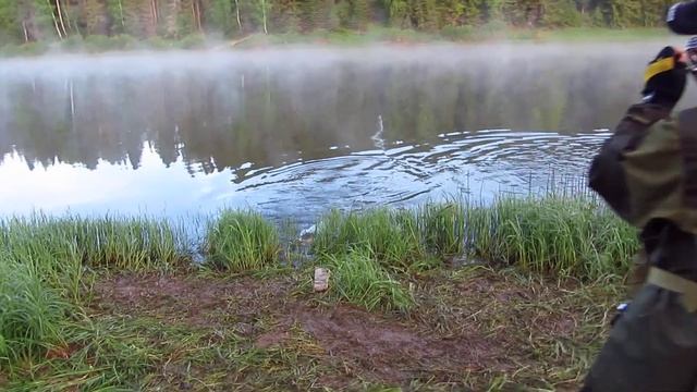 Стасон тащит щуку. смотреть онлайн