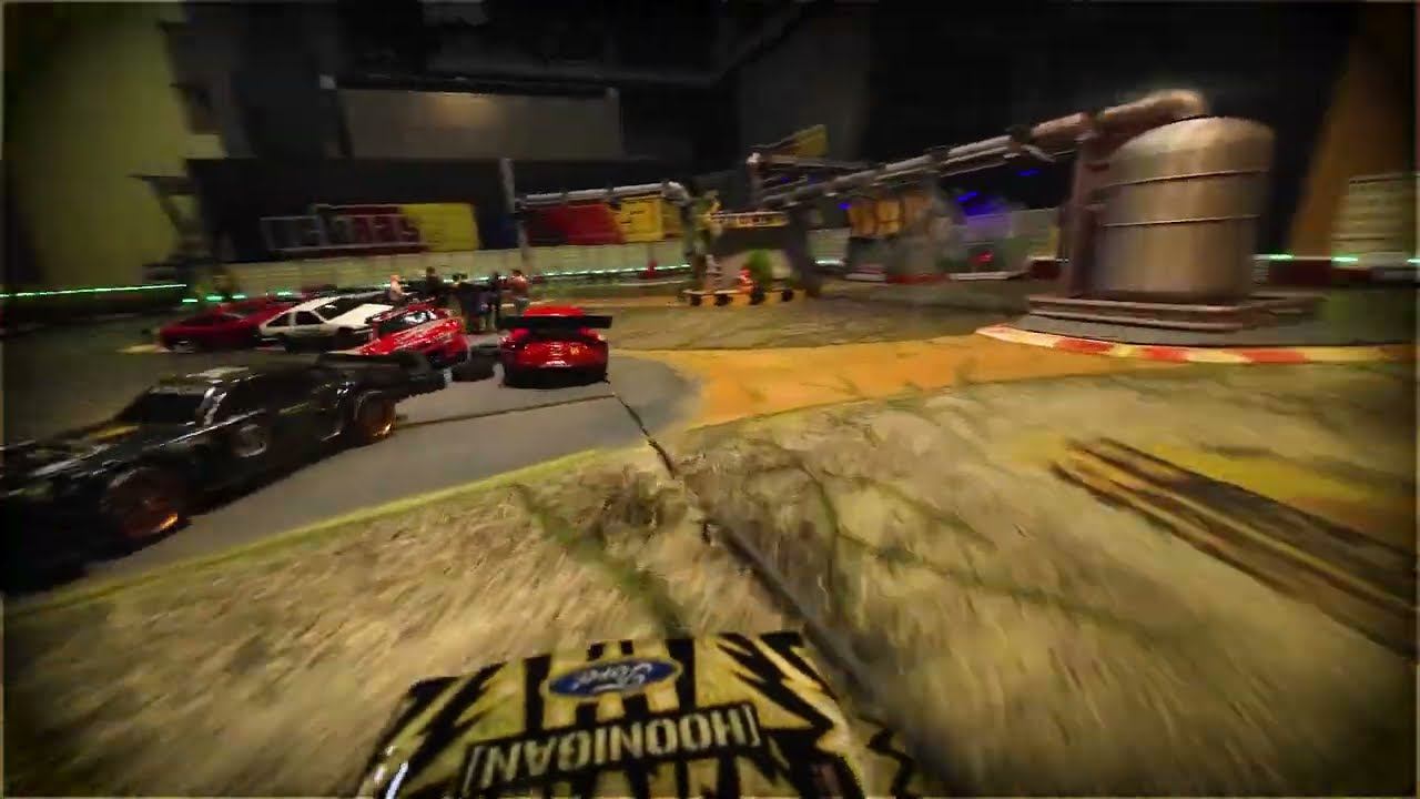 Pov rc drift 1/24 on track Factory Zone