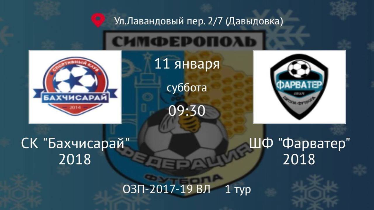 СК Бахчисарай Vs ШФ Фарватер
