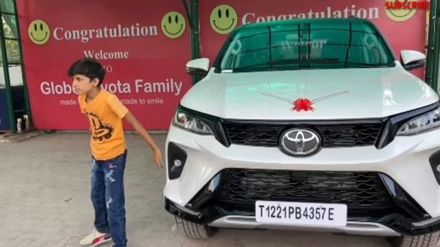 Delivery Of New Fortuner Legender 4X4     SOVRAV JOSHI VLOGS               NEW FORTUNER