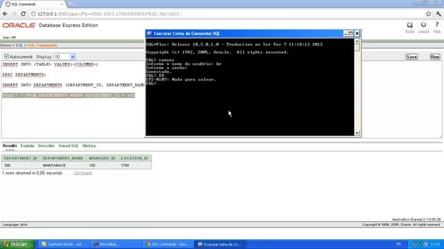 Vídeo Aula 12 - PL/SQL Oracle смотреть онлайн