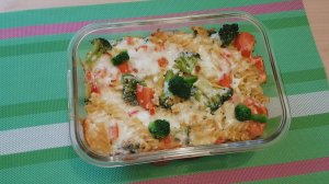 Запеканка из макарон и брокколи