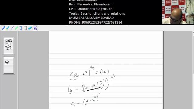 AFC -  MATHS- SET FUNCTION S AND RELATIONS   - LEC-9- RELIABLE CLASSES - CONTACT - 8652644767