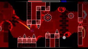 прохожу блудбаф в Geometry dash