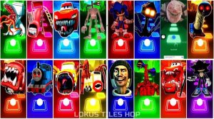 SKIBIDI TOILET 🆚 EXTRA SLIDE 🆚 SIREN HEAD 🆚 BUS EATER 🆚 ODDBODS 🆚 HOUSE HEAD🆚 Tiles Hop EDM Rush 🔥