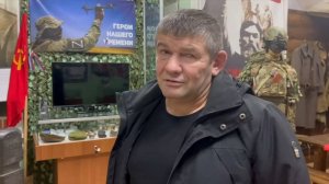 Михаил Грудев в центре патриотического воспитания в г.Тула