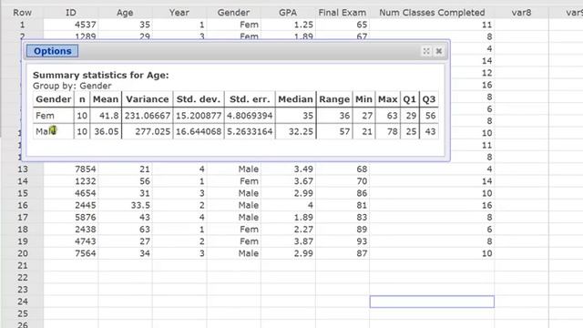 HOW TO Video Dr Ami Gates StatCrunch Using Group By and Where Introduction смотреть онлайн