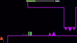 я нашёл секретный проход в уровне Power Trip в Geometry Dash !!!