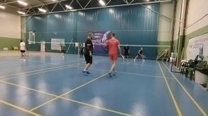 Командный турнир по бадминтону, 3 х 3. 07.01.2025 г. 3 игра.
