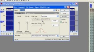 Эквализация в Sound Forge Pro 10 часть 2 (23/46)