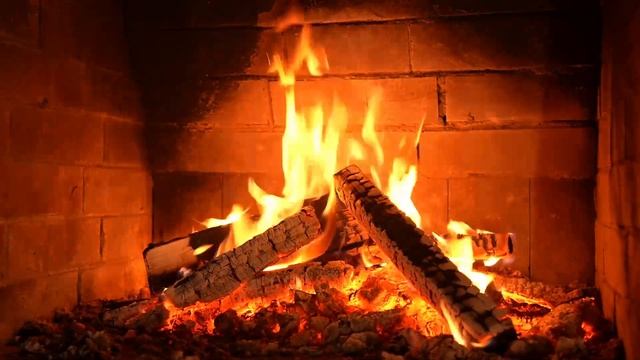 Уютный Камин 🔥  Расслабляющий видео на 2 часа