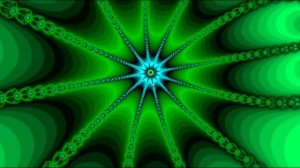 Релакс для глаз, красивые фракталы под медитативную музыку.