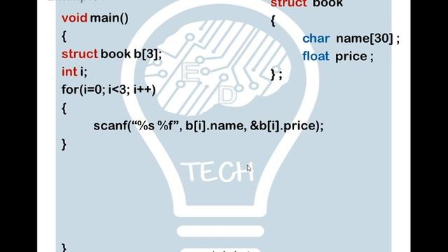 Array of Structures in C | Passing Structure as a Function Argument in C | C Programming Lectures