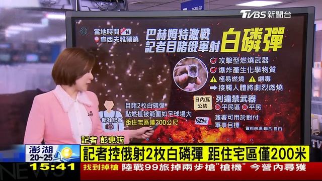 【俄烏戰情室】巴赫姆特激戰 俄羅斯遭控用白磷彈 俄羅斯民眾收養烏克蘭孩童 基輔批「綁架」LIVE