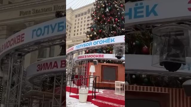 один день зимы в Москве