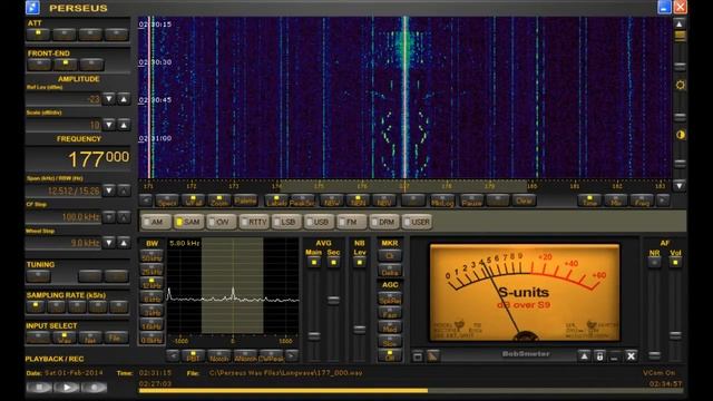 177 kHz Deutschlandradio Kultur Longwave DX Heard in Michigan on Perseus SDR смотреть онлайн