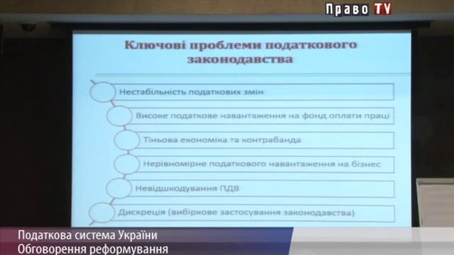 ПОДАТКОВА СИСТЕМА РЕФОРМУВАННЯ