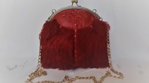 Сумочка с мехом своими руками