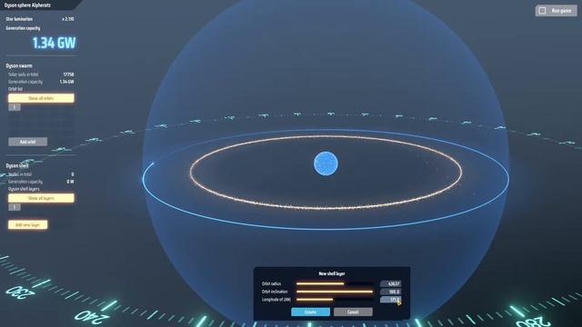 Dyson Sphere Program S01-E75, Dyson sphere nodes and frames begin смотреть онлайн