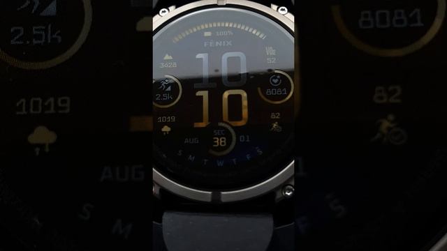 Garmin Fenix 8 AMOLED 47mm Sapphire Titanium. #garmin #fenix8