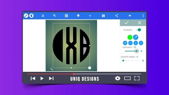 Learn How To Design Any Letters In Circle In Pixellab | Pixellab Tutorial