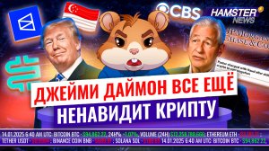 Крипторынки упали, блокировка Polymarket, NFTs от индийских железных дорог ⚡️ Hamster News