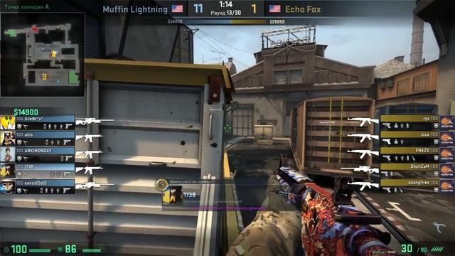 Echo Fox vs. Muffin Lightning | WESG 2016 United States | BO3 | Train смотреть онлайн