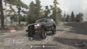 Toyota Land Cruiser 80 VX FZJ80G самый проходимый японец в Spintires MudRunner,