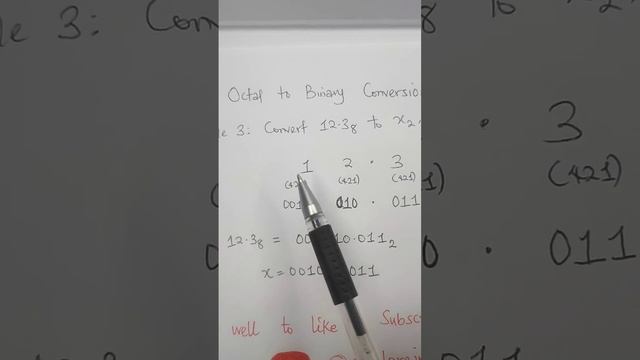 60 Secs Octal Conversion to Binary #2 l Best Tips Ever#digitalelectronics#numbersystem#octal #binar смотреть онлайн