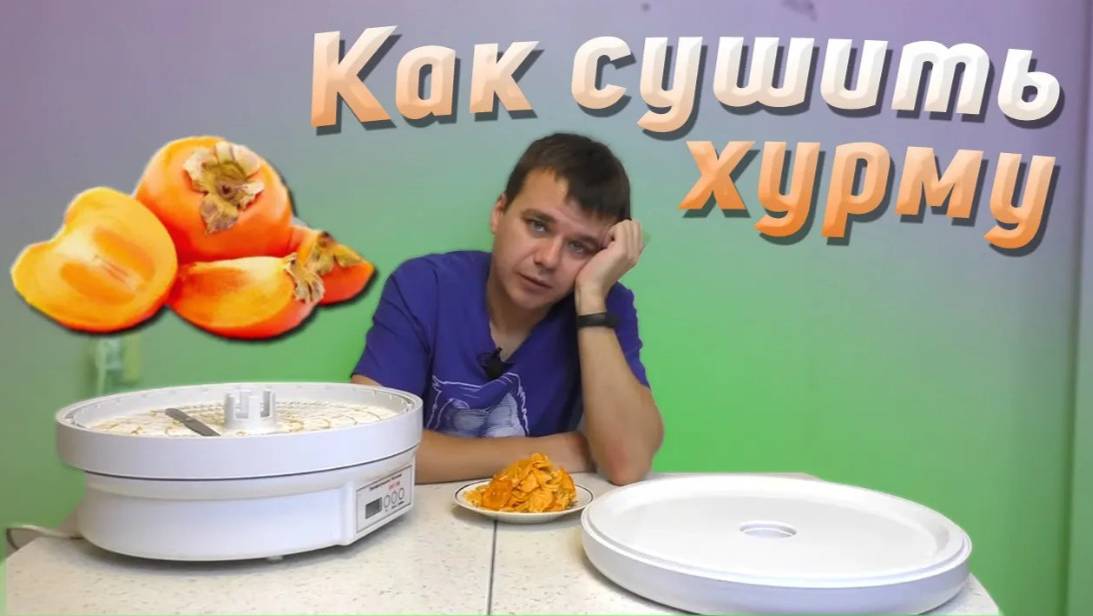 Как сушат хурму в электросушилке