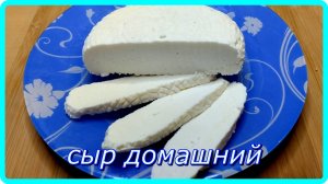 вкусный нежный  СЫР типа АДЫГЕЙСКИЙ в домашних условиях и очень просто