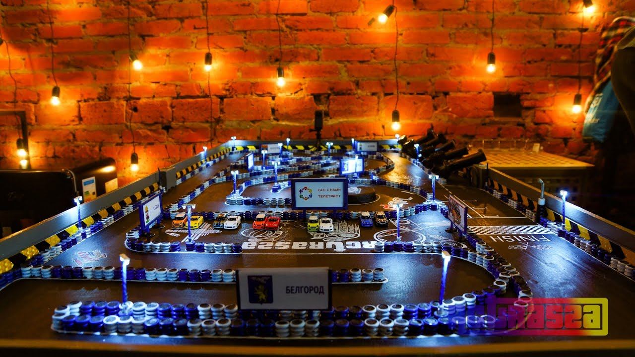 Гонки на машинках - развлечение на выставку Research Expo 2023