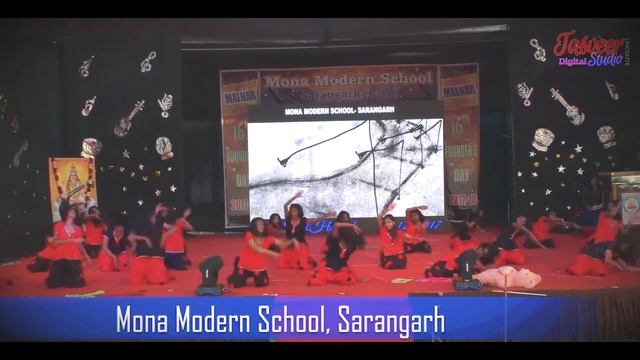 Mona Modern School Sarangarh, Malhar 2017-18, dance drama on theme ACID ATTACK