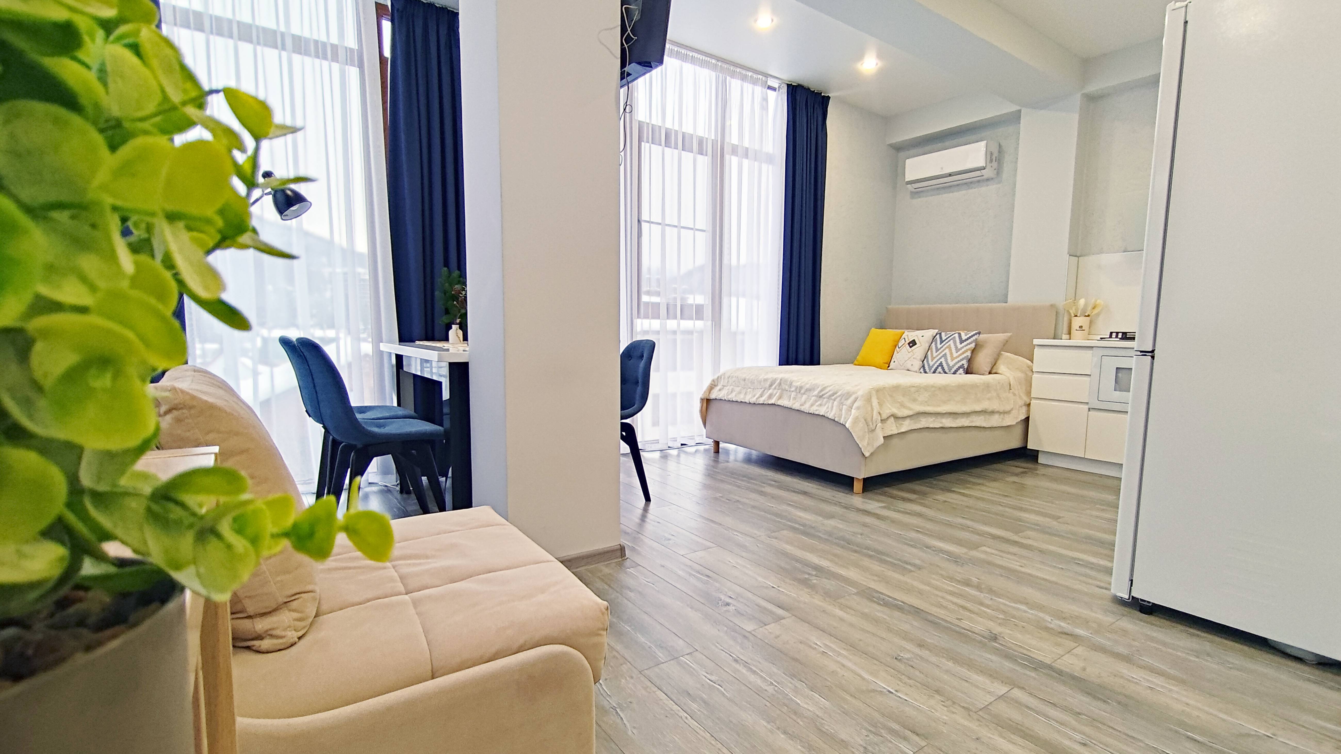 Апартамент студия с панорамным видом на горы. Жить в Горах. смотреть онлайн