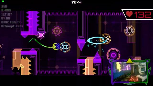 (Geometry Dash) walter white 77% (list% progress) (144hz/360fps) смотреть онлайн