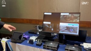 E4 Experience: Kramer Demos MV-4, a 4 Window Multi-Viewer and Matrix Switcher