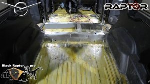 Обработка салона УАЗ Патриот с полным разбором.